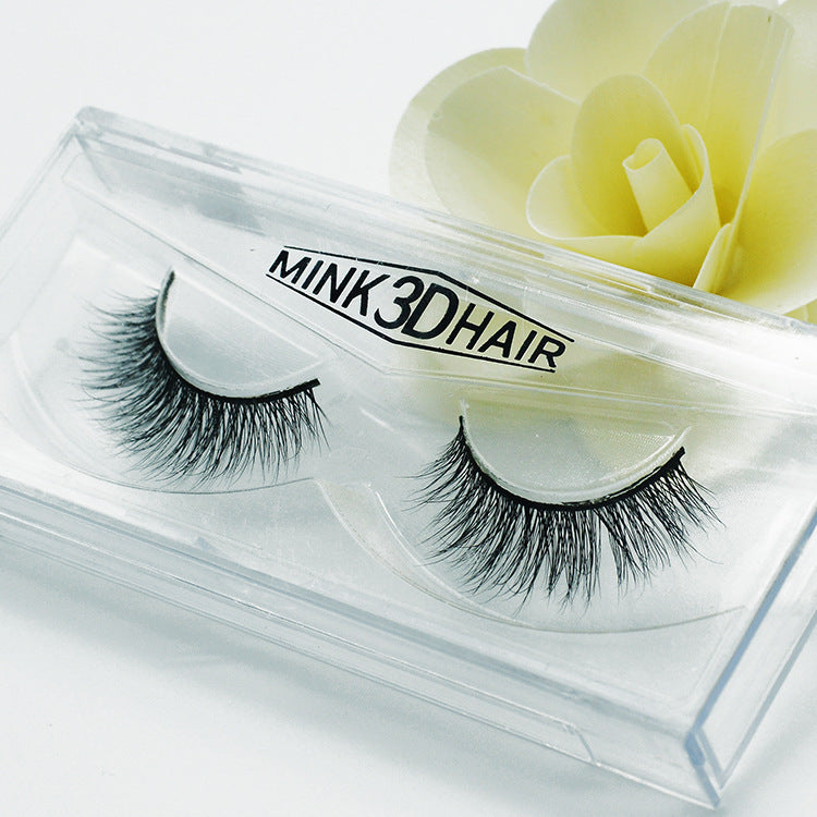 Natural Lashes Lightweight 100% Mink False Eyelashes Maquillaje Suppliers