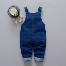 Load image into Gallery viewer, Cartoon Baby Boy Clothes Denim Pants Elastic Waist Trousers Children&#39;s Jeans
