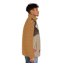 Load image into Gallery viewer, R_RH Light Brown Men&#39;s Puffer Jacket
