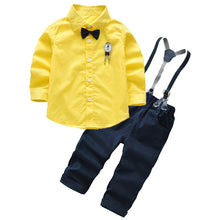 Load image into Gallery viewer, 4Pcs Boys Clothes Sets Summer Children Clothing Baby Boy Sport Suit T-shirt+Jeans Costume For Kids
