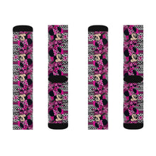 Load image into Gallery viewer, R_RH Caricature Pink Sublimation Socks
