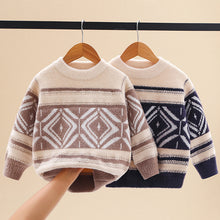 Load image into Gallery viewer, Autumn and Winter New Boys&#39; Casual Sweaters Middle aged Boys&#39; Sweaters Wearing Trendy Outwear Coat Children&#39;s Sweaters
