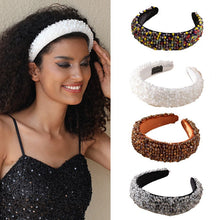 Load image into Gallery viewer, Fashionable Baroque handmade beaded crystal hair accessories
