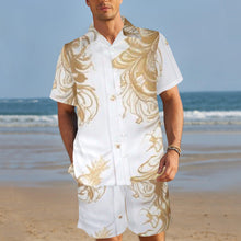 Load image into Gallery viewer, R&amp;RH Men&#39;s White Designer Short Set
