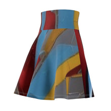 Load image into Gallery viewer, R_RH Red Abstract Women&#39;s Skirt
