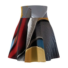 Load image into Gallery viewer, R_RH Red Abstract Women&#39;s Skirt
