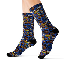 Load image into Gallery viewer, R_RH Owl Mania Sublimation Sock
