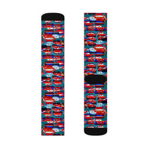 Load image into Gallery viewer, R&amp;RH Cars Sublimation Socks
