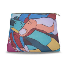 Load image into Gallery viewer, Joining hands of peace designer clutch bags
