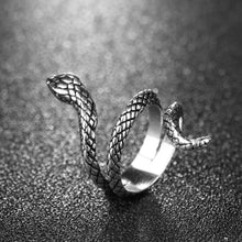 Load image into Gallery viewer, Snake Rings Punk Rock Jewelry
