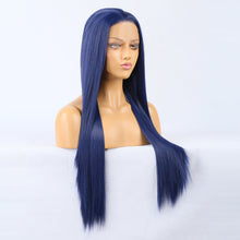 Load image into Gallery viewer, Straight Lace Front Wig Straight Human Hair Wig Transparent Lace
