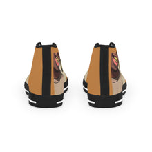 Load image into Gallery viewer, R_RH Tan and brown Huh Men&#39;s High Top Sneakers
