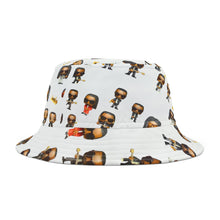 Load image into Gallery viewer, R_RH White Caricature Toons Bucket Hat
