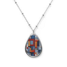 Load image into Gallery viewer, R&amp;RH Oval Patchwork Necklace
