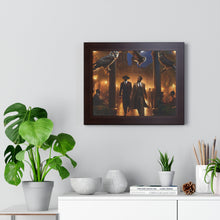 Load image into Gallery viewer, Club of Owls Framed Horizontal Poster
