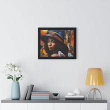 Load image into Gallery viewer, R_RH Owls At Midnight Framed Horizontal Poster
