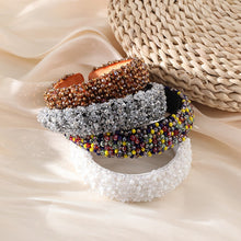 Load image into Gallery viewer, Fashionable Baroque handmade beaded crystal hair accessories
