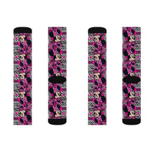 Load image into Gallery viewer, R_RH Caricature Pink Sublimation Socks
