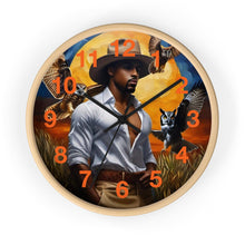 Load image into Gallery viewer, R&amp;RH The Man and Owls Wall Clock
