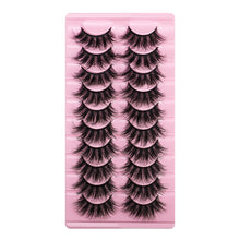 Load image into Gallery viewer, 10 Pairs Of Messy Thick Imitation Mink Hair False Eyelashes 3D Stereo Realistic European And American Fried Hair False Eyelashes
