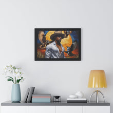 Load image into Gallery viewer, R_RH The Man and Owls  Framed Horizontal Poster
