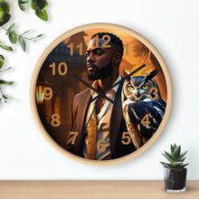 Load image into Gallery viewer, R_RH Owl Wall Clock
