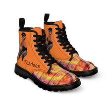 Load image into Gallery viewer, R_RH Fearless!  Women&#39;s Canvas Boots
