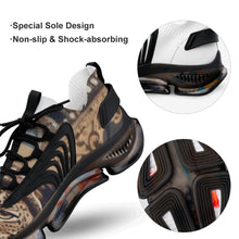 Load image into Gallery viewer, R&amp;RH Men Mesh Leopard Brown Running Sneakers
