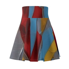 Load image into Gallery viewer, R_RH Red Abstract Women&#39;s Skirt
