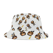 Load image into Gallery viewer, R_RH White Caricature Toons Bucket Hat
