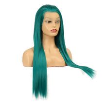 Load image into Gallery viewer, Natural Lace Front Long Straight Wigs
