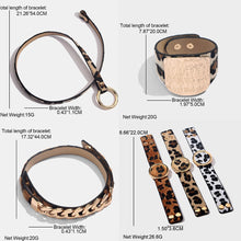 Load image into Gallery viewer, Leopard Bangle Bracelets For Women
