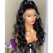 Load image into Gallery viewer, Natural Transition Front Lace Curly Hair Wigs
