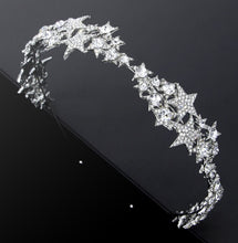 Load image into Gallery viewer, Star Crown New Hair Band Wedding Hair Accessories Bridal Jewelry
