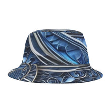 Load image into Gallery viewer, R&amp;RH Blue Bucket Hat
