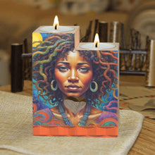 Load image into Gallery viewer, R&amp;RH Lady Wooden Candle Holder (Without Candle)
