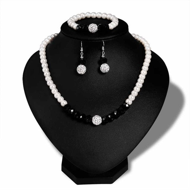 Pearl Jewelry fashion Jewelry Set