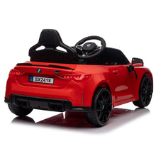 Load image into Gallery viewer, BMW M4 12v Kids ride on toy car 2.4G W/Parents Remote Control Three speed adjustable
