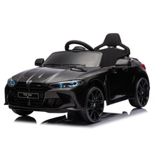 Load image into Gallery viewer, Black BMW M4 12v Kids ride on toy car 2.4G W/Parents Remote Control Three speed adjustable
