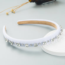 Load image into Gallery viewer, Hair Hoop Fashion Shiny Rhinestone Baroque Hair Hoop Hair Cave Female Korean Trend Thin Edge Hair Band Hair Accessories
