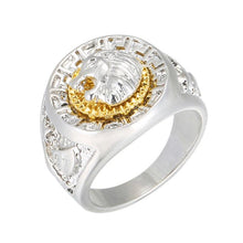 Load image into Gallery viewer, Men Lion Gold Championship Rings
