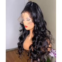 Load image into Gallery viewer, Natural Transition Front Lace Curly Hair Wigs
