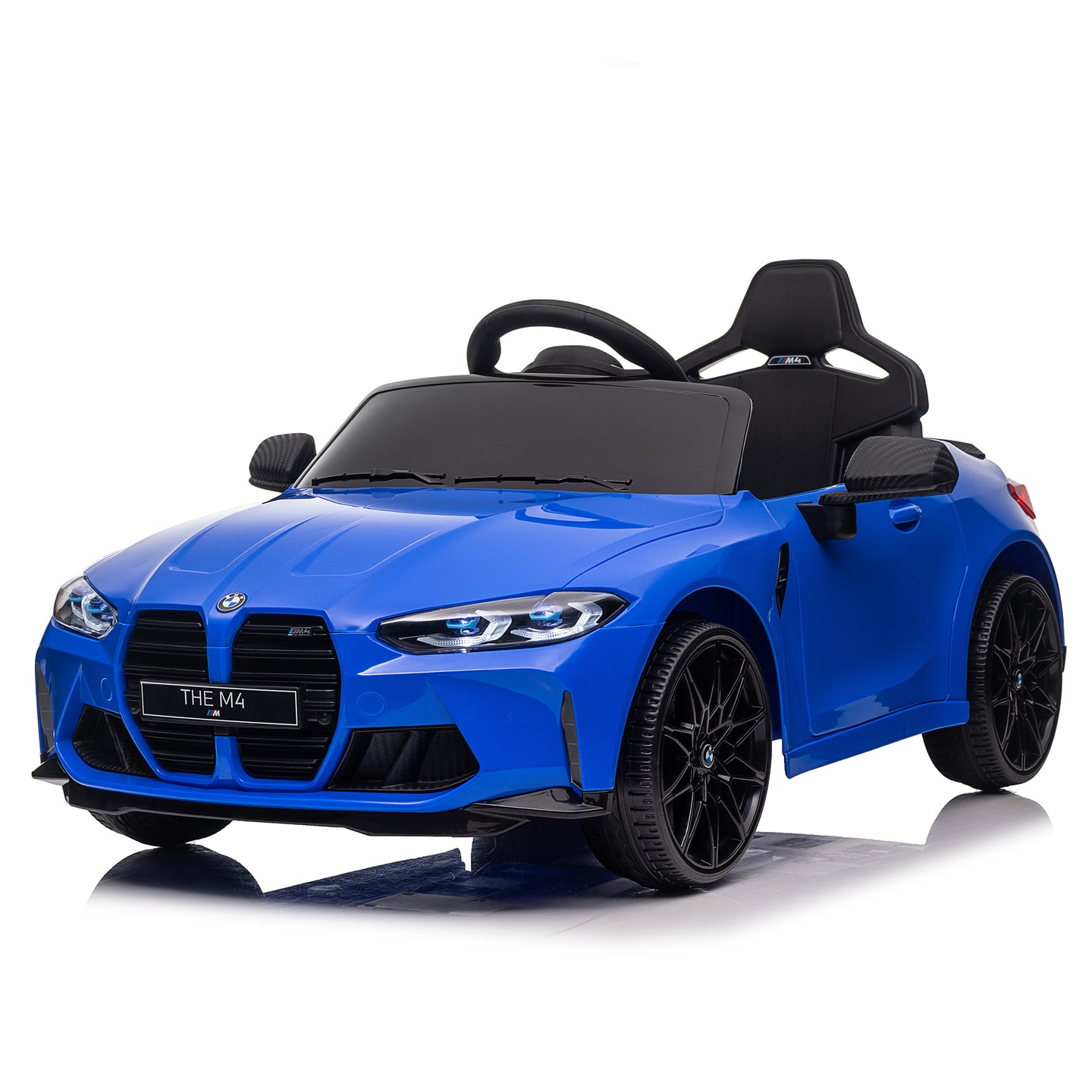 Blue BMW M4 12v Kids ride on toy car 2.4G W/Parents Remote Control Three speed adjustable