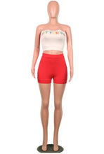 Load image into Gallery viewer, Sexy Crop Top And Shorts Two Piece Set Tracksuit
