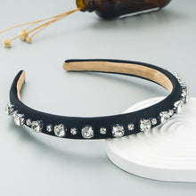 Load image into Gallery viewer, Hair Hoop Fashion Shiny Rhinestone Baroque Hair Hoop Hair Cave Female Korean Trend Thin Edge Hair Band Hair Accessories
