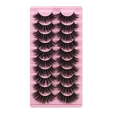 Load image into Gallery viewer, 10 Pairs Of Messy Thick Imitation Mink Hair False Eyelashes 3D Stereo Realistic European And American Fried Hair False Eyelashes
