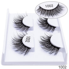 Load image into Gallery viewer, 5 Pairs 3D Mink Lashes Thickness False Eyelashes
