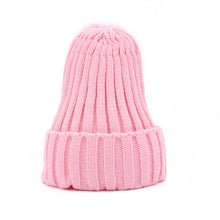 Load image into Gallery viewer, Knitted Kids Beanie Cap Infant Newborn Baby Boy Girl Hat Warm Children Baby Autumn Winter Girls Hat For Kids Toddler Bonnet Cap
