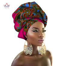 Load image into Gallery viewer, Multi-color African Print Ankara Head wrap Tie Scarf
