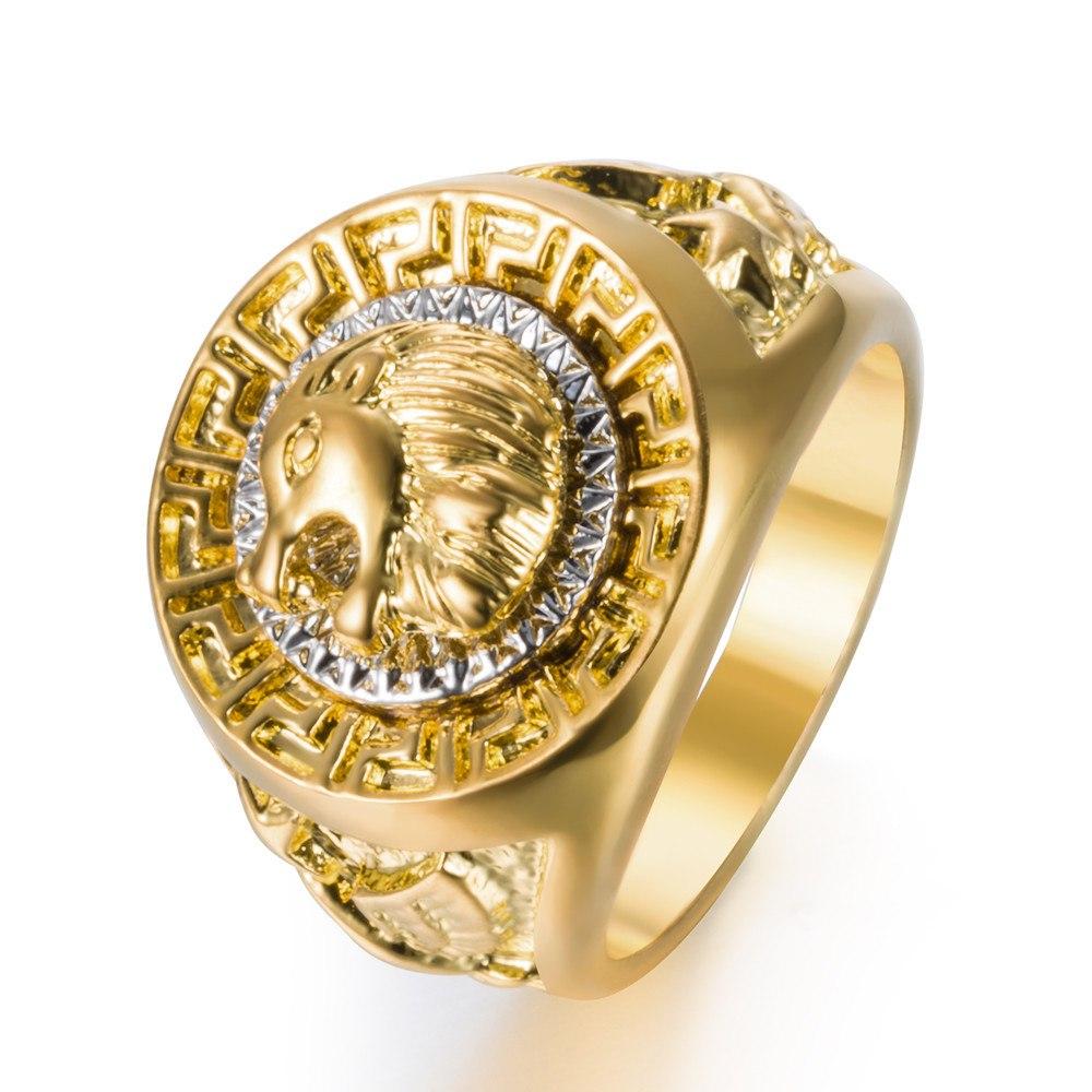 Men Lion Gold Championship Rings